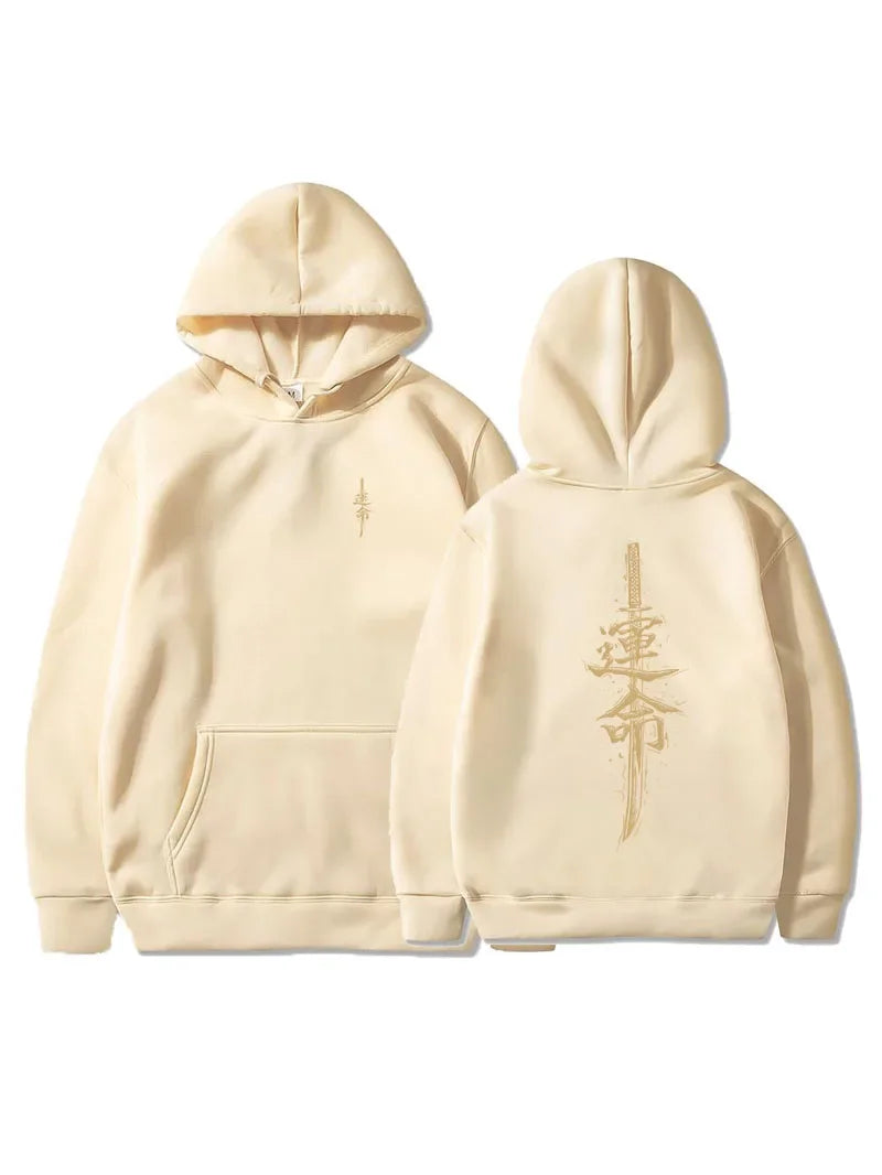 Samurai Spirit Retro Hoodie – Street Edition