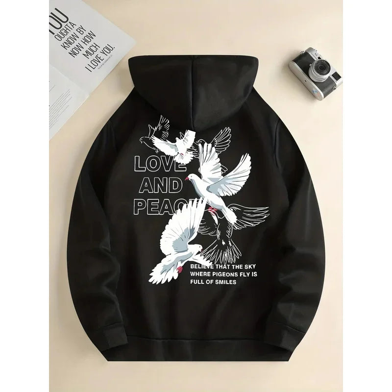 Luxury Dove Peace Hoodie – 2025 Edition