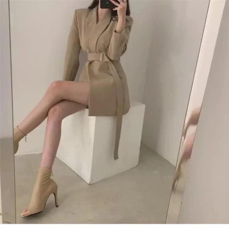 Elegant White Blazer – High-End Women's Jacket