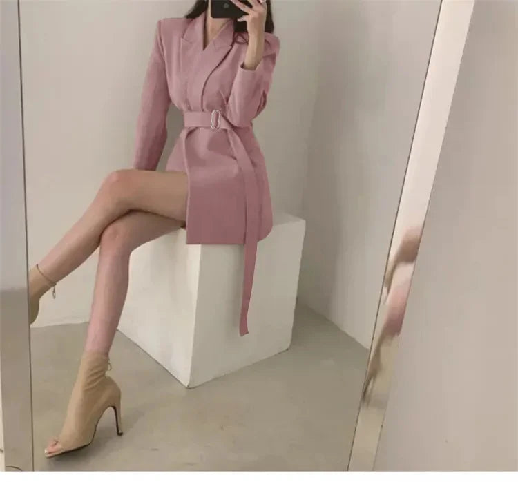 Elegant White Blazer – High-End Women's Jacket