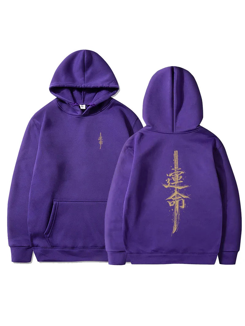Samurai Spirit Retro Hoodie – Street Edition