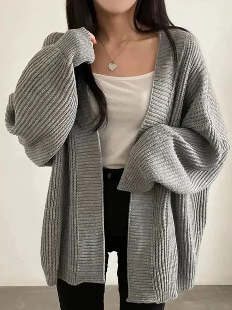Zoki Oversize Harajuku Cardigan – Casual Vintage