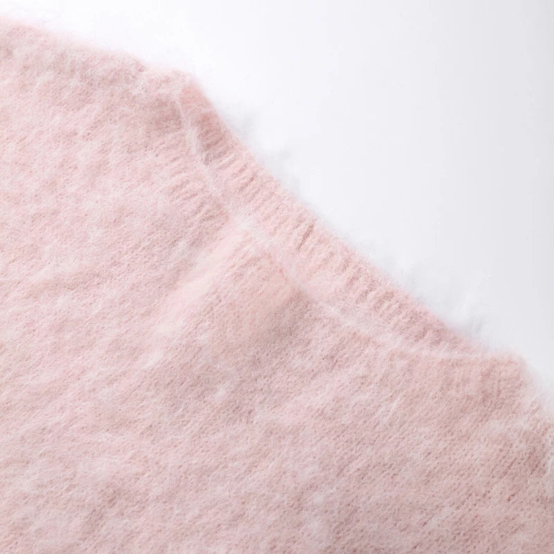 Sexy One-Shoulder Knit Sweater – 2025 Elegant Fit