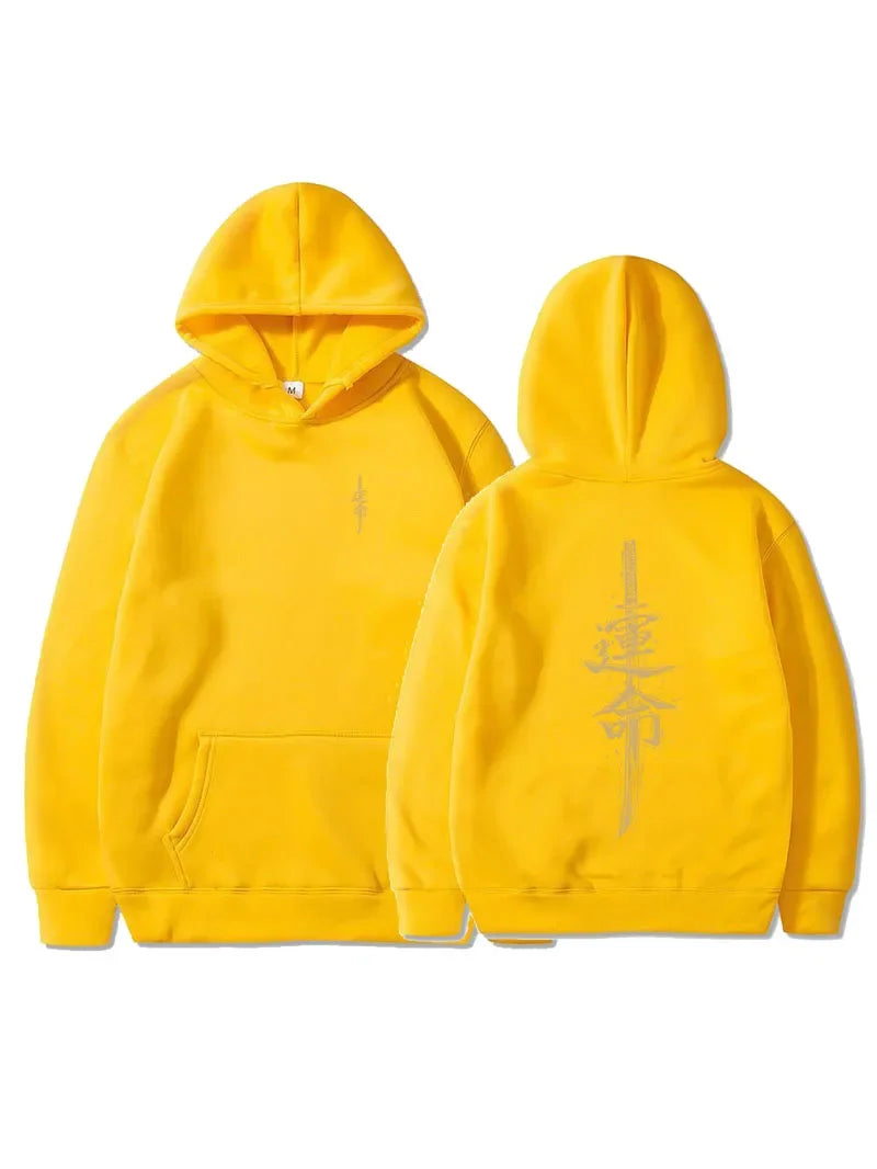 Samurai Spirit Retro Hoodie – Street Edition