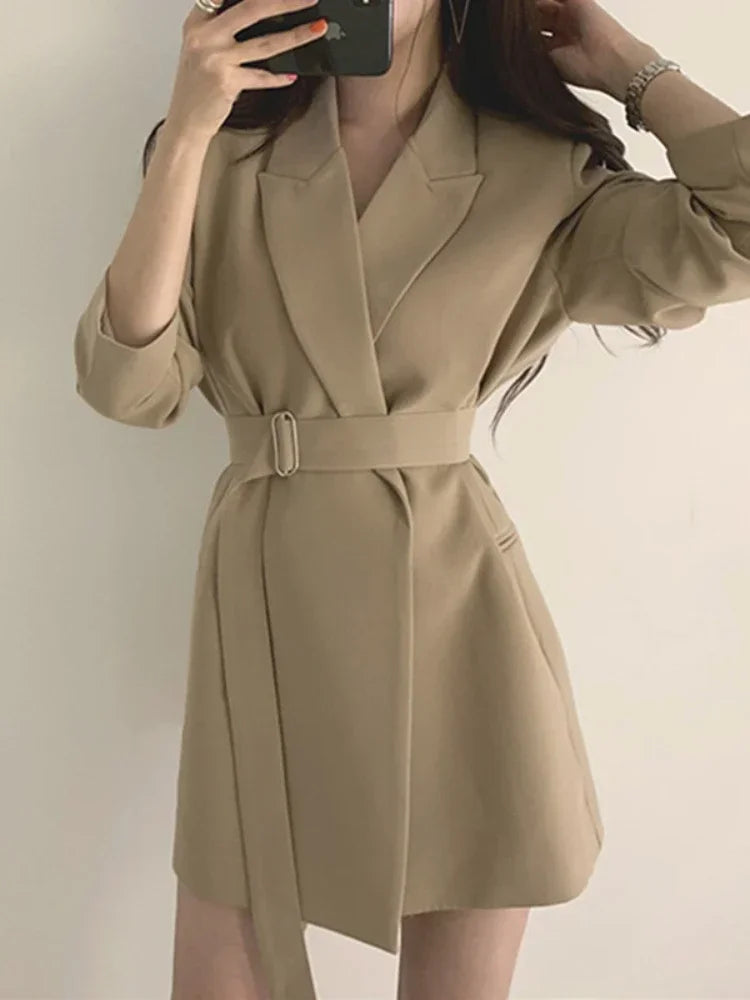 Elegant White Blazer – High-End Women's Jacket