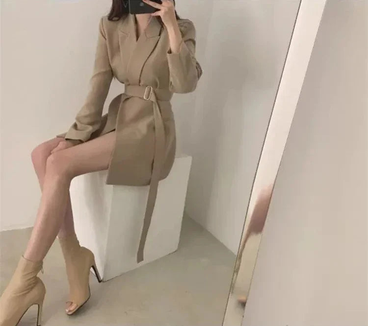 Elegant White Blazer – High-End Women's Jacket