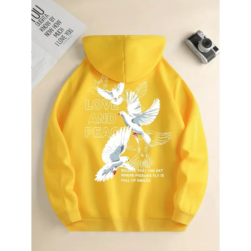 Luxury Dove Peace Hoodie – 2025 Edition